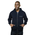 Chance Blended Hooded Full Zip Sweatshirt